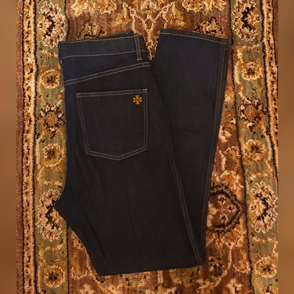 Tory Burch Straight Leg Jean - Picture 1 of 4